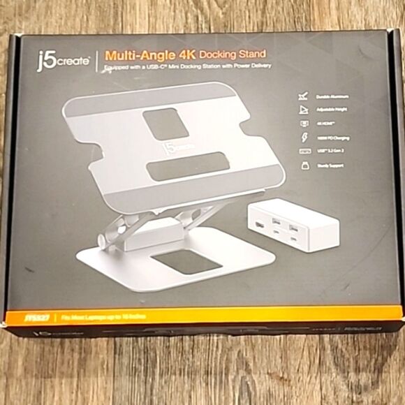 J5 Create Multi-Angle 4K Docking Stand - Picture 9 of 9